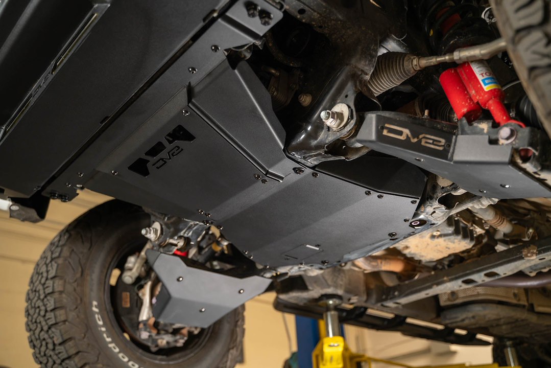 Dv8 Offroad Sptt1-09 Skid Plate||2024-Toyota-Tacoma-Front-Skid-Plate-Installed-7.Jpg||95||dv8sptt109||1687491