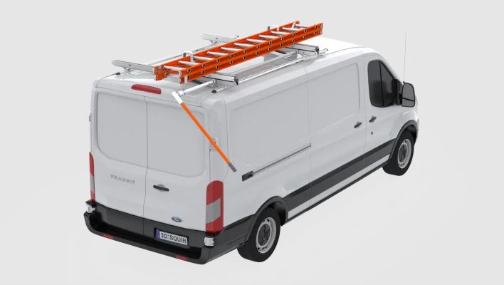 Product of Masterack 02P680KP 75 Pound Aluminum Ladder Rack