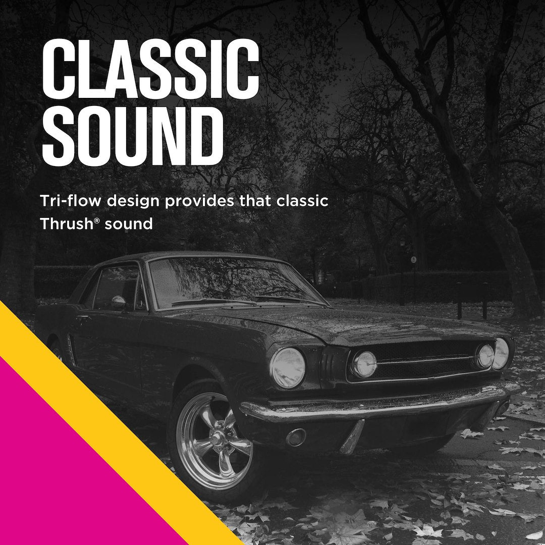 Product of Dynomax 17711 Thrush Turbo Steel Exhaust Muffler