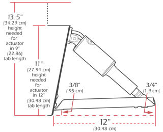 Product of Lenco 15017-101 Boat Trim Tab