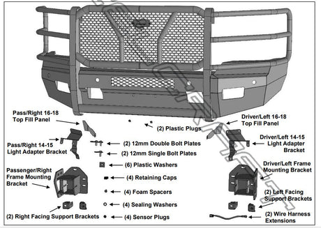 Product of Steelcraft AL60-10420 Elevation  Bumper