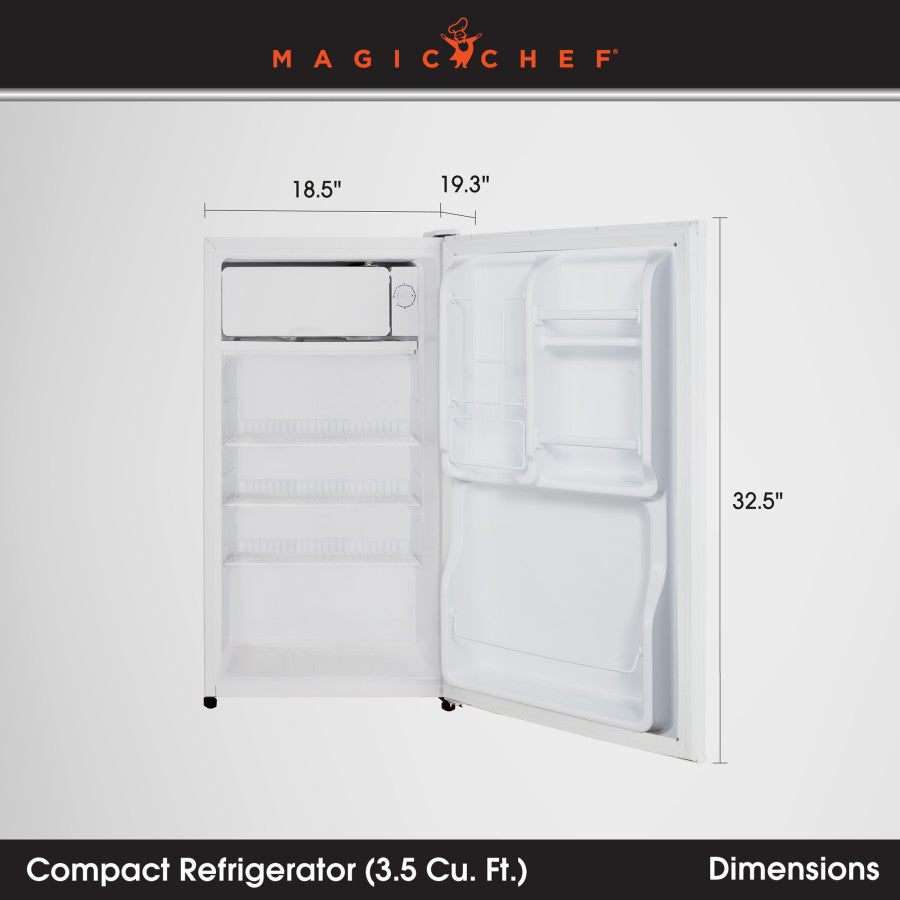 Product of Magic Chef Mcbr350w2 Refrigerator