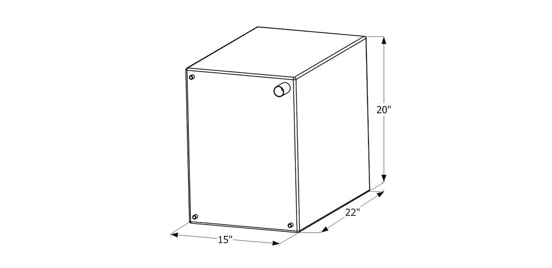 Product of Icon 12737 Fresh Water Tank