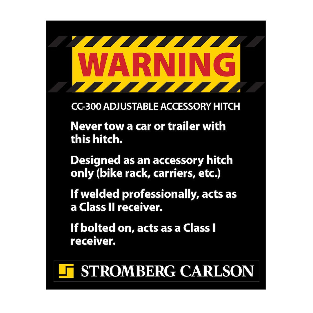 Stromberg Carlson Cc-300 Trailer Hitch Rear||cc-300_8.Jpg||90||s2icc300||1726614