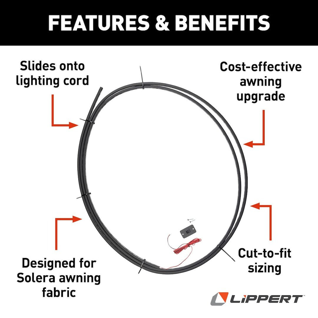 Product of Lippert Components 674282 Awning Light