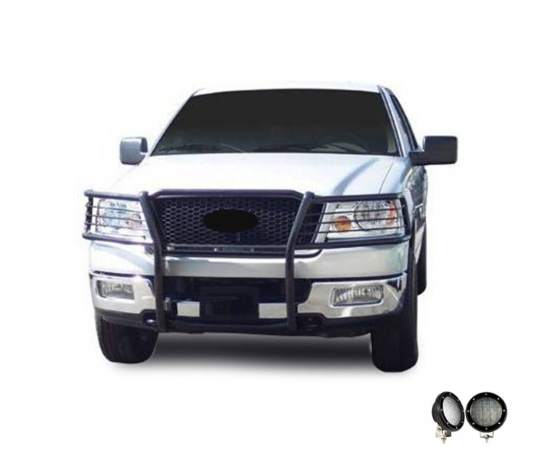 Product of Black Horse Offroad 17FP28MA-PLFB Grille Guard