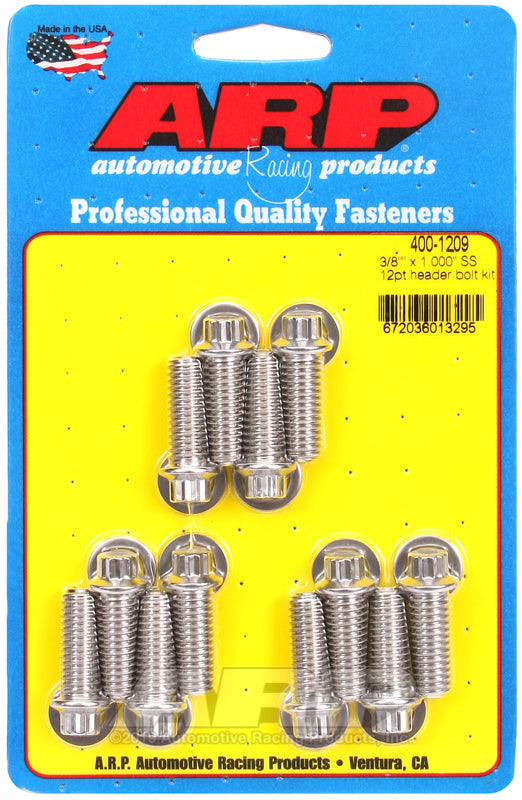 Arp Auto Racing 400-1209 Exhaust Header Bolt||400-1209.Jpg||85||a144001209||894200