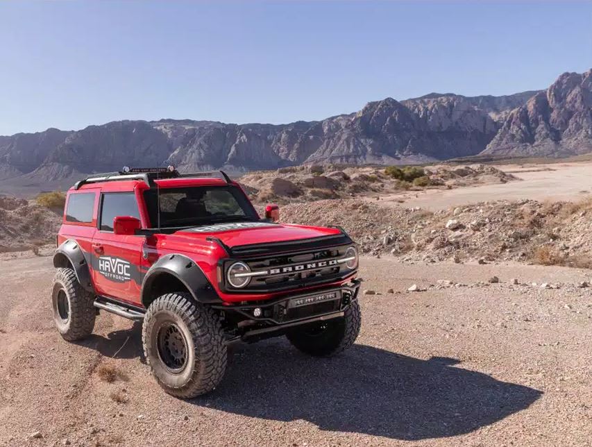 Product of Havoc Offroad HFB-06-001 Trailcrawler Nerf Bar With Surface Steps