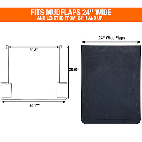 Buyers Products 405bc Mud Flap Anti-Sail Bracket||405bc_8.Jpg||93||b83405bc||1683086