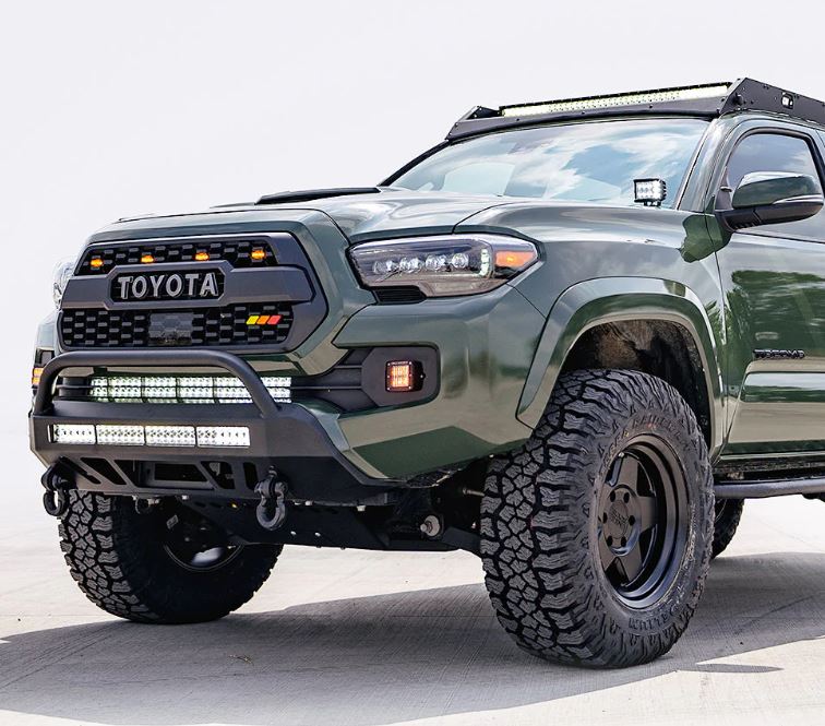 Product of Cali Raised LED CR3594 Steel Powder Coated Bumper