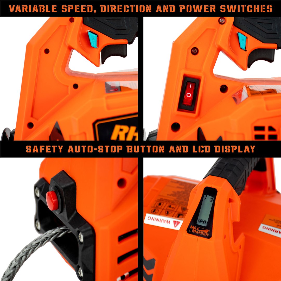 Product of Mile Marker 71-1000 1000 Pound Vehicle Recovery Winch