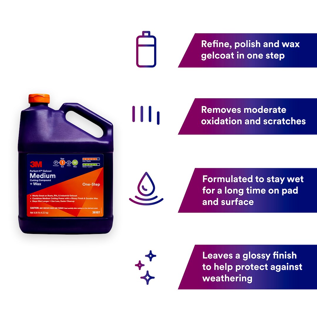 Product of 3m 36107 Rubbing Compound