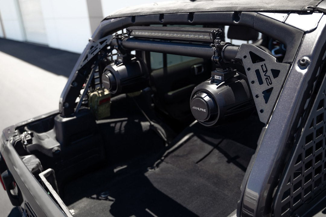 Dv8 Offroad Sbjl-01 Light Bar Mounting Kit||2018-2023-Jeep-Wrangler-Jl-Rear-Speaker-_-Light-Bar-Mount_Installed-09.Jpg||95||dv8sbjl01||1966863