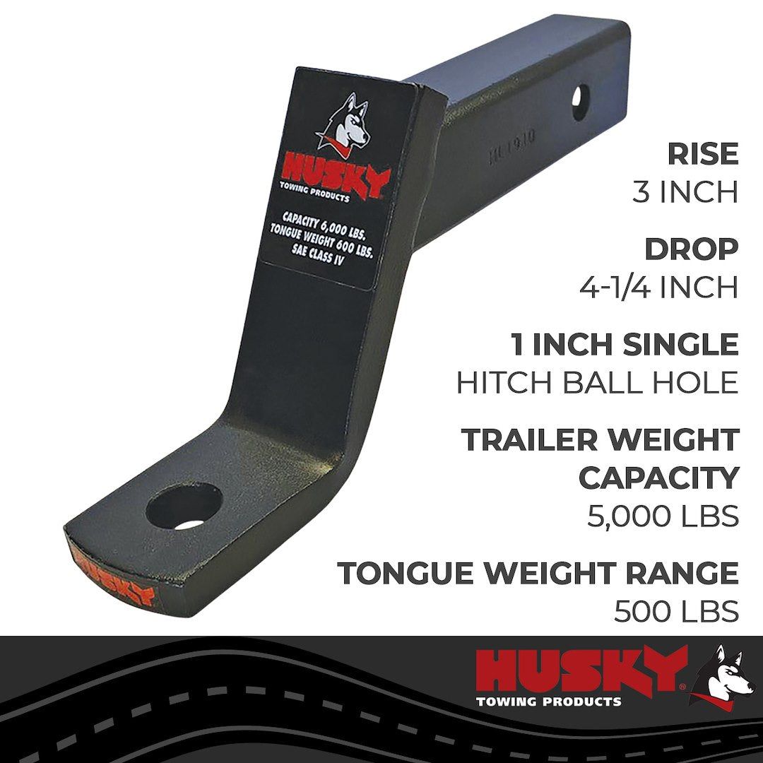 Product of Husky Towing 31358 2 Inch Receiver Trailer Hitch Ball Mount