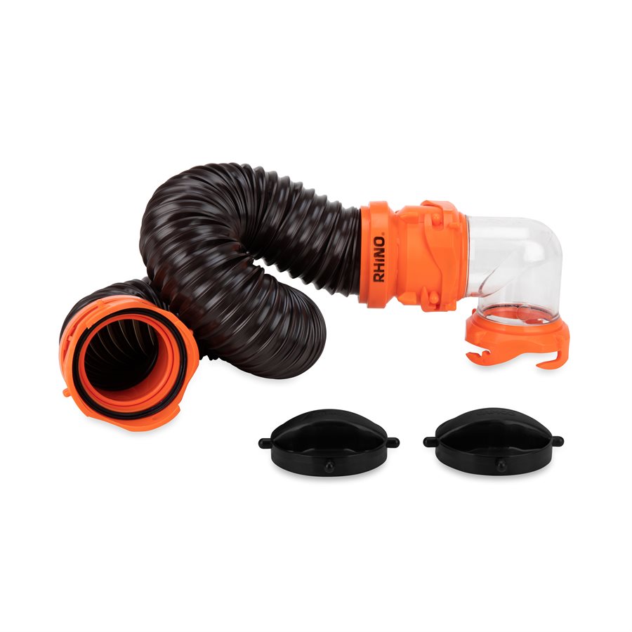 Product of Camco 39768 3 Feet Black/ Orange Sewer Hose Yes