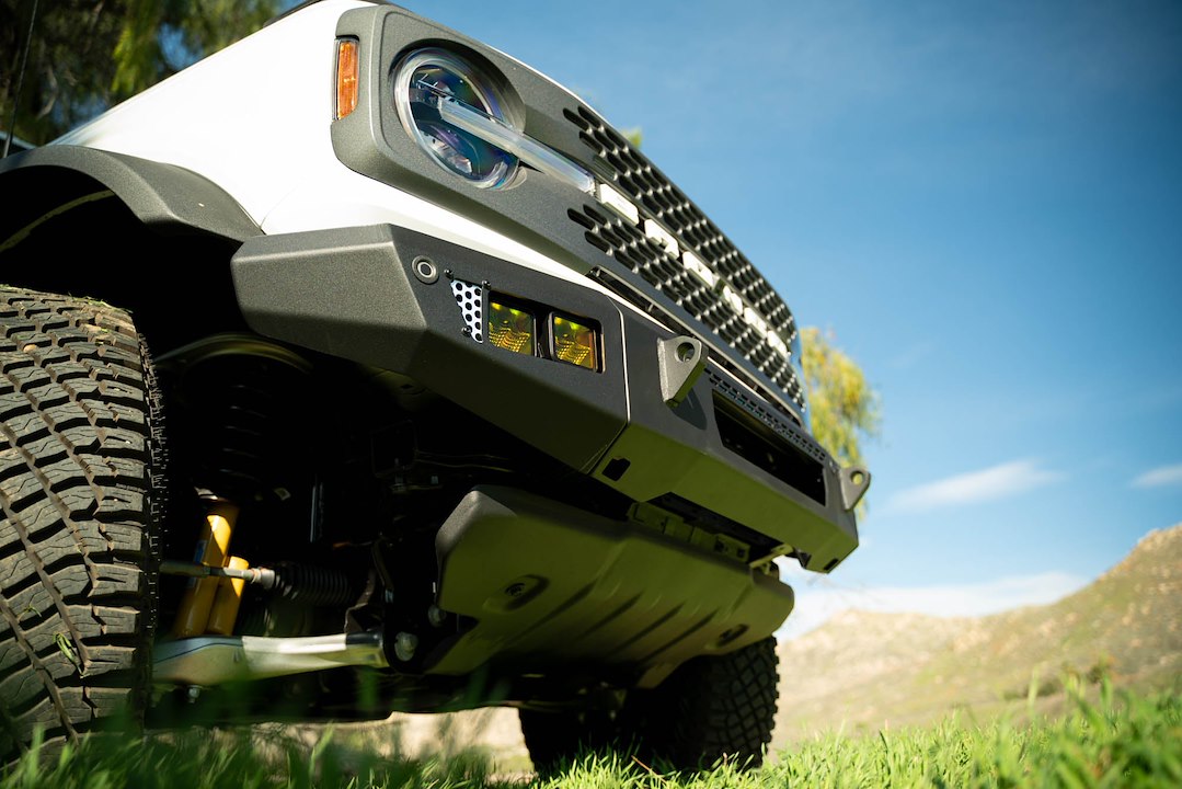 Product of DV8 Offroad FBBR-06 OE Plus Steel Powder Coated Bumper