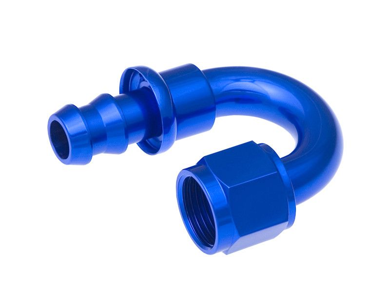 Product of Redhorse Performance 2180 Series 2180-08-1 Hose Barb 1/2 Inch (-8 AN) Blue/ Red