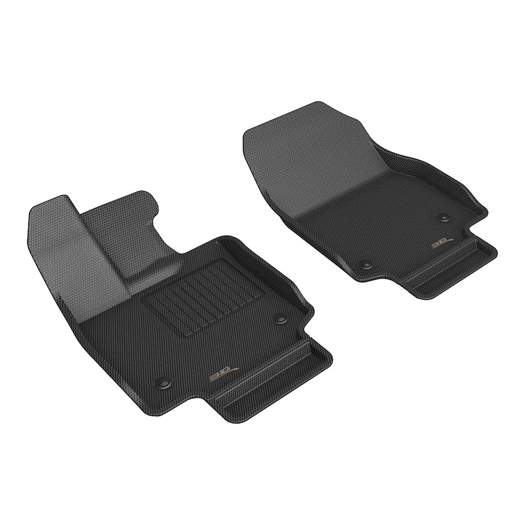 Product of 3D Mats KAGU L1LX08001509 Black Thermoplastic Rubber Of Carbon Fiber Texture Floor Liner