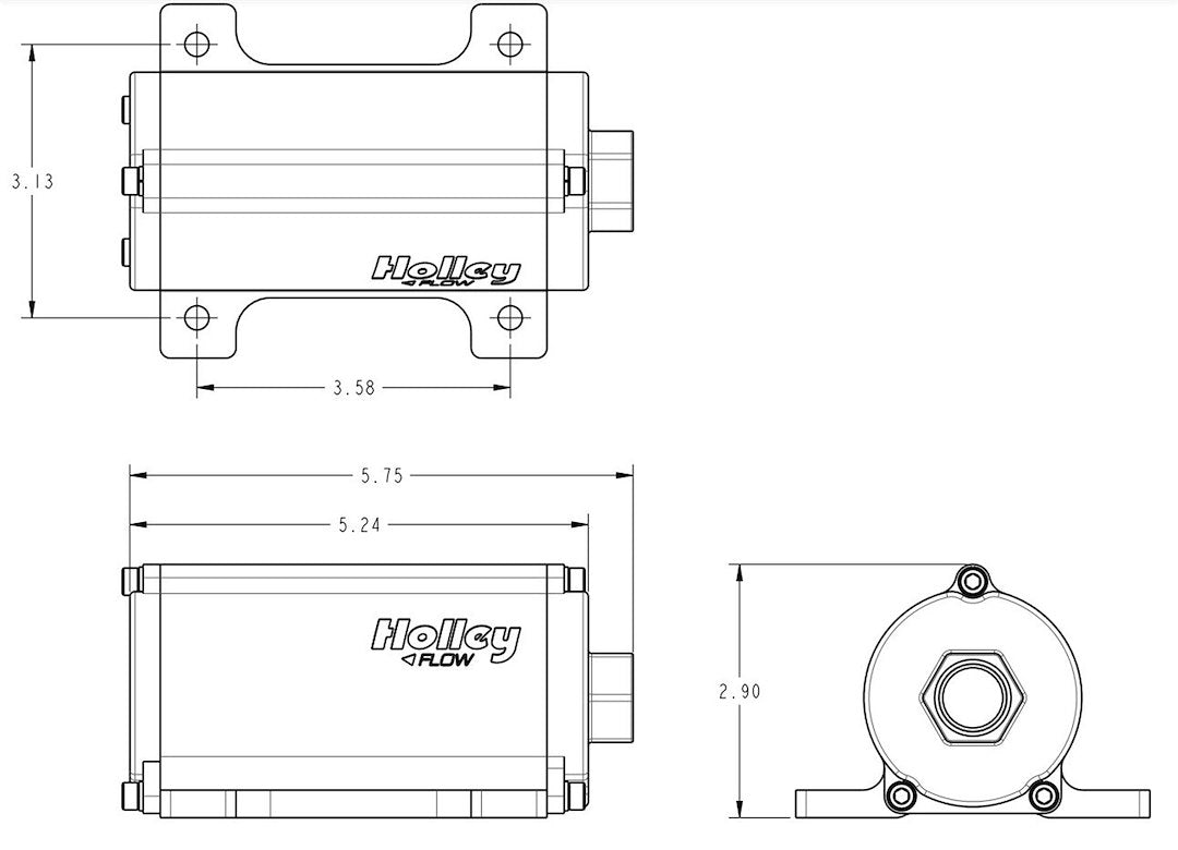 Product of Holley Performance 12-170 Fuel Pump Electric