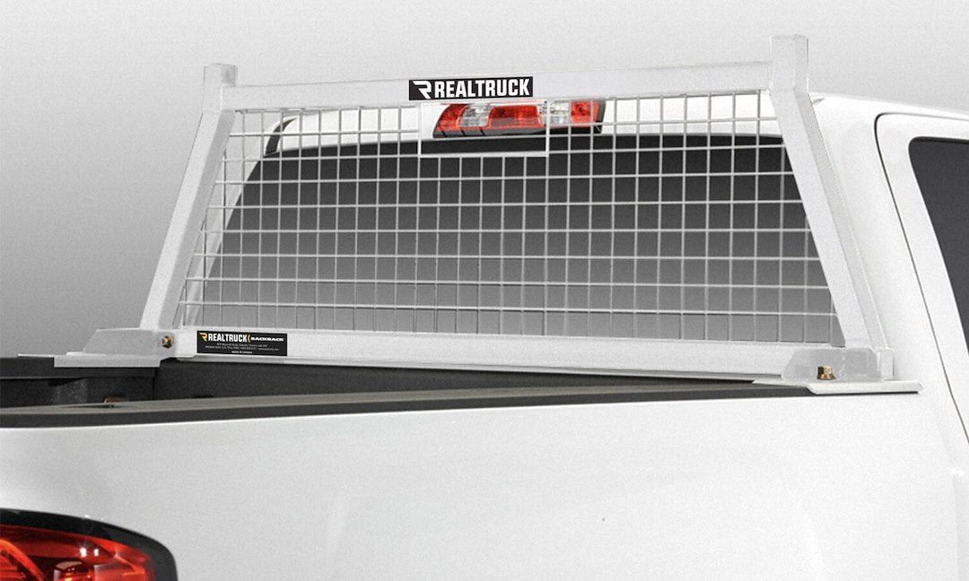 Backrack 10800w Headache Rack||backrack_Safetyrackframe_White_Onvehicle.Jpg||85||b1a10800w||1101924