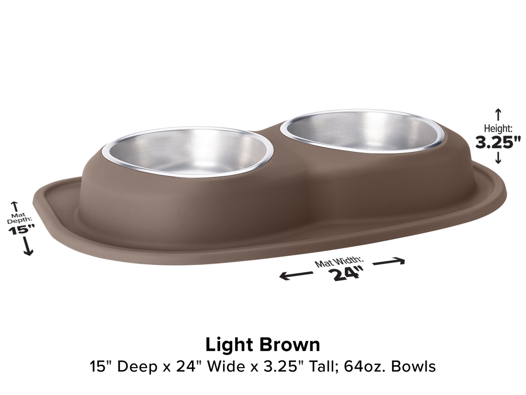 Weathertech (Usa) Dl6403lb Pet Dish||petcomfort_Dl6401_Lightbrown.Png||85||w24dl6403lb||1505745
