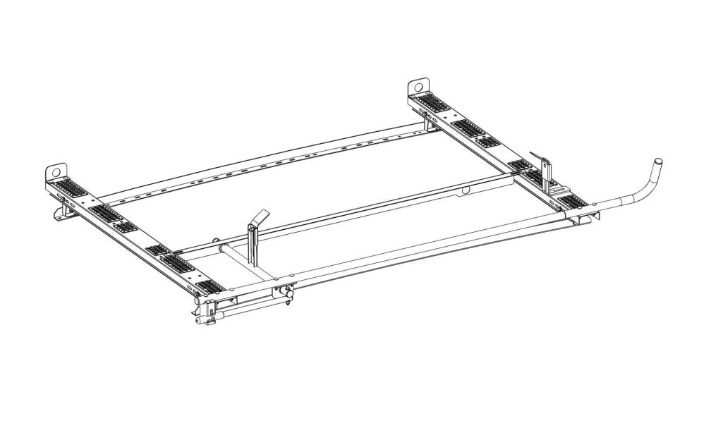 Product of Holman 4A80L Yes Aluminum Ladder Rack