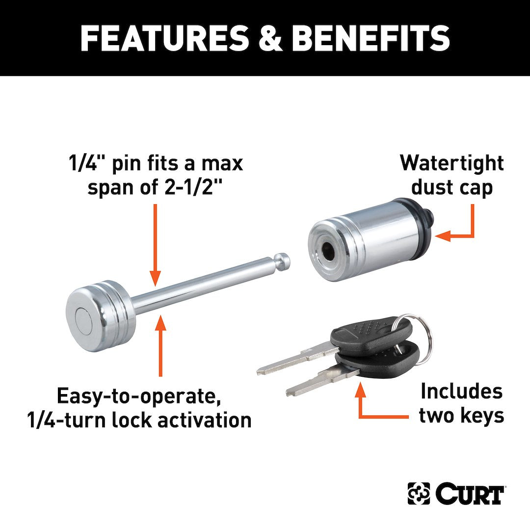 Curt 23522 Trailer Hitch Pin||23522_3008x1990_Fa.Jpg||88||c9323522||1489292