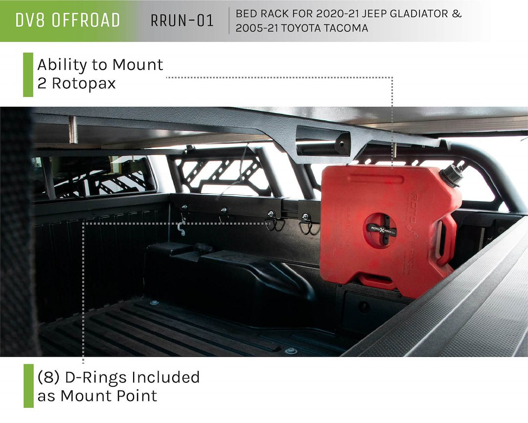 Product of Dv8 Offroad Rrun-01 Bed Cargo Rack