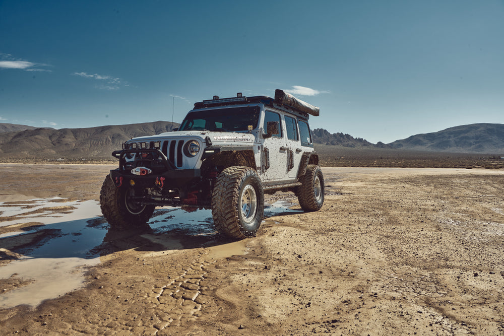 Product of Body Armor JL-6102 Non-Exposed Fasteners Black Fender Flare - Set Of 2