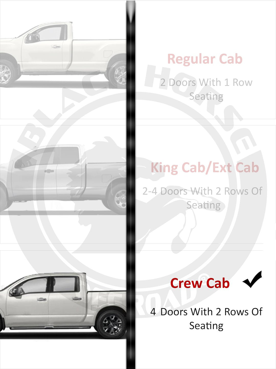 Product of Black Horse Offroad E1685 Epic Running Board