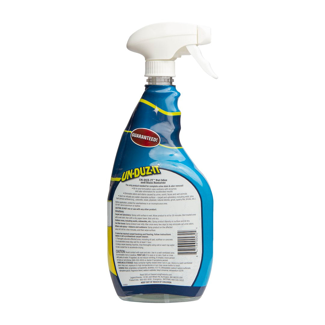 Product of Unduzit Chemicals 124576 Carpet Cleaner