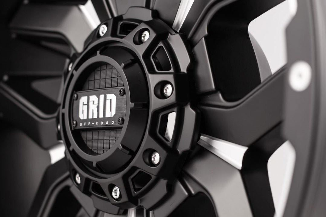Product of Grid Wheels 20x10 Black With Natural Accents Wheel - Not Applicable Bolt Pattern
