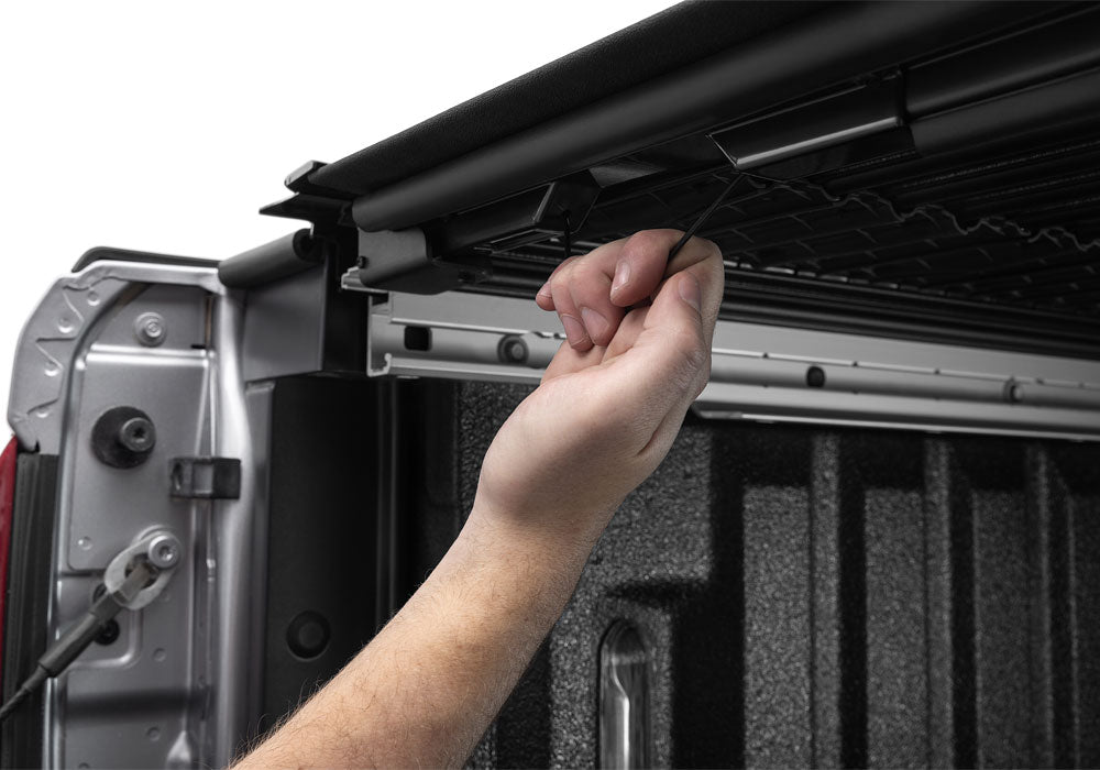 Product of BAK Industries Revolver X4s Hard Roll-Up 80207RB Tonneau Cover