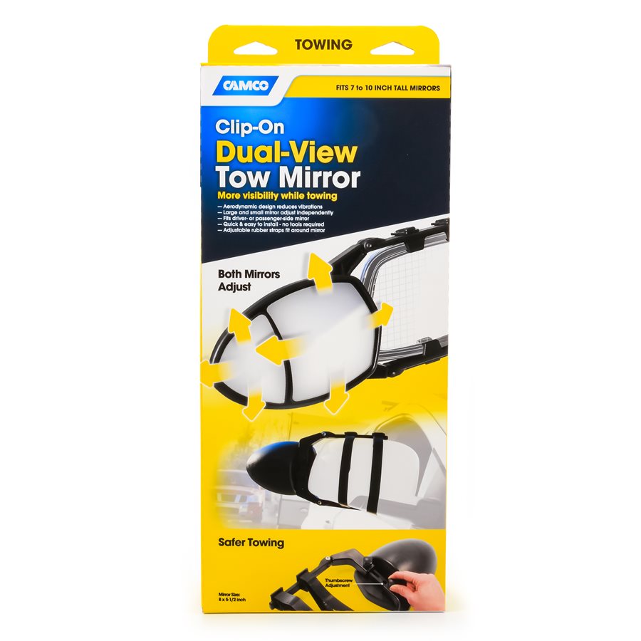 Product of Camco 25653 Exterior Towing Mirror