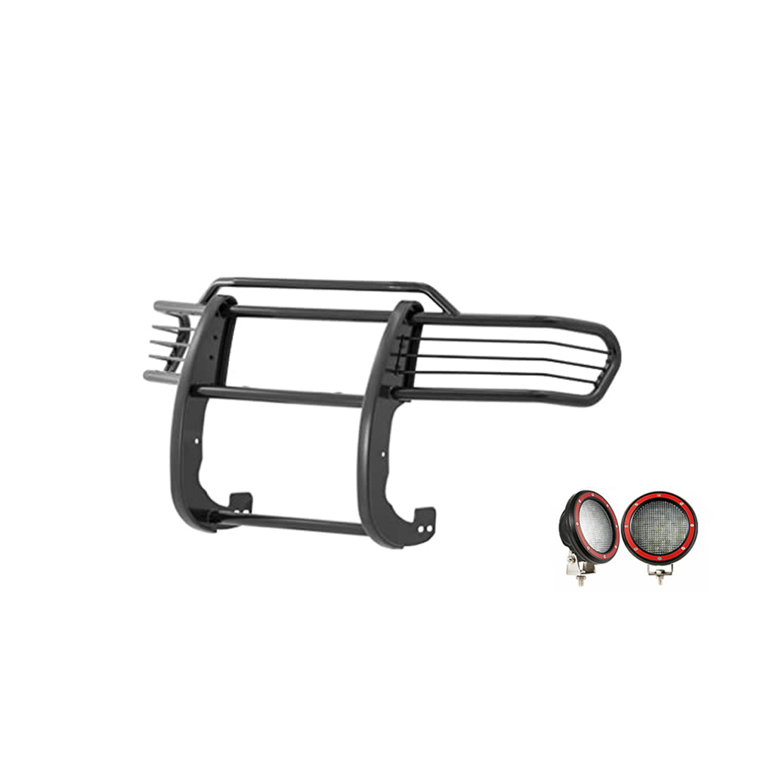 Product of Black Horse Offroad 17A098600MA-PLFR Grille Guard