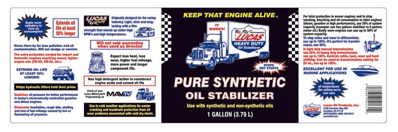 Product of Lucas Oil 10131 Oil Additive