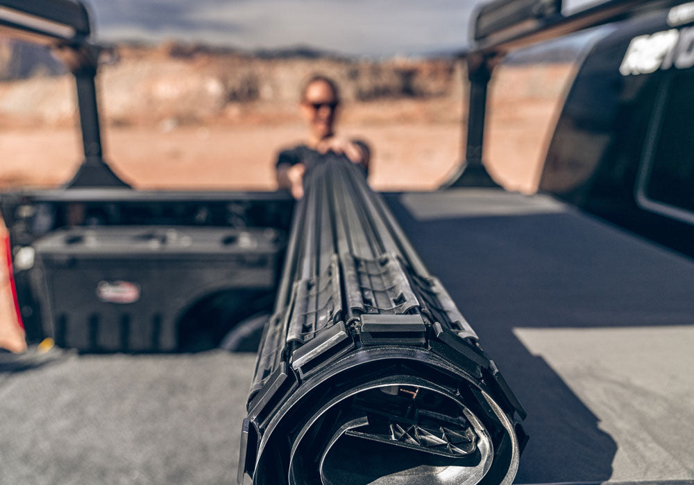 Product of BAK Industries Revolver X4s Hard Roll-Up 80337 Tonneau Cover