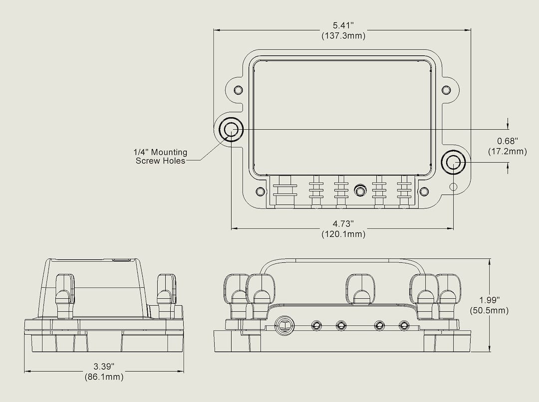 Blue Sea 5056100-Bss Fuse Block||2356100_5056100.Jpg||86||b6z5056100bss||1638518