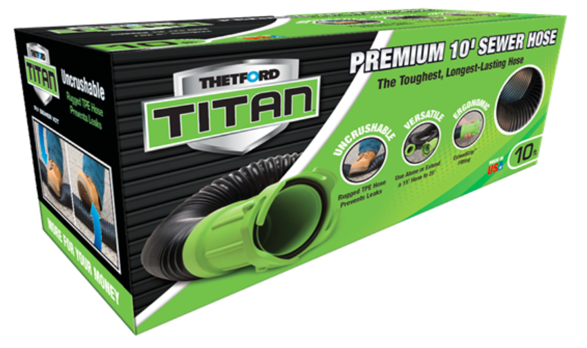 Product of Thetford 17854 10 Feet Black Sewer Hose Yes