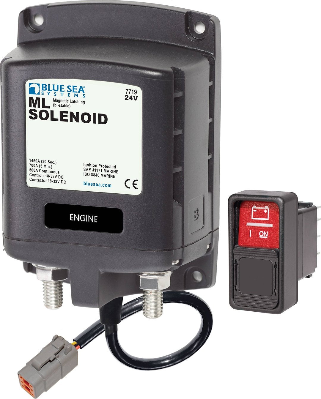 Blue Sea 7719100-Bss Battery Disconnect Switch||7719100-Bss.Jpg||85||b6z7719100bss||1291362