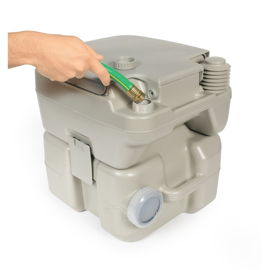 Product of Camco 41541 Portable Pull Slide Valve Flush Toilet , 9 Inch