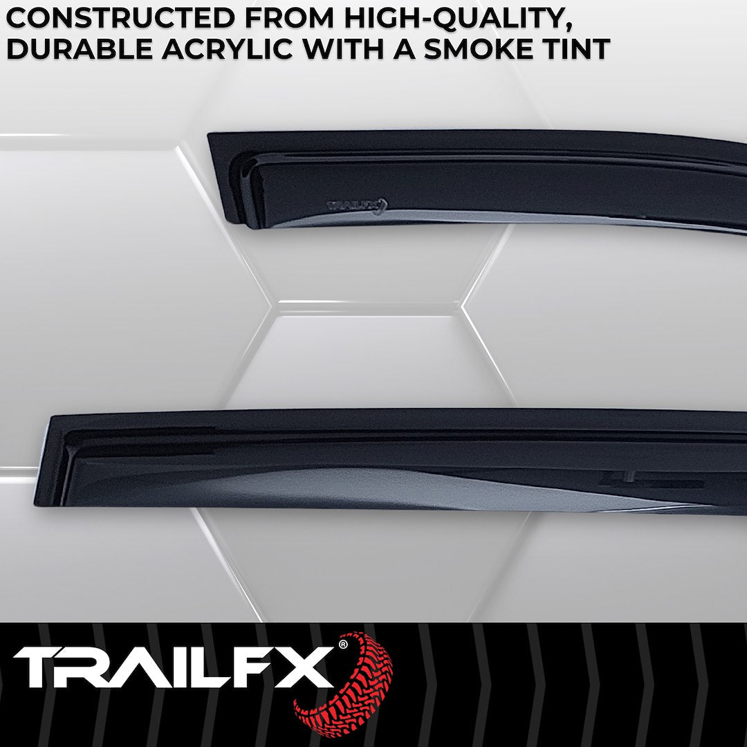 Product of TrailFX 4334H Outside Channel Rainguard