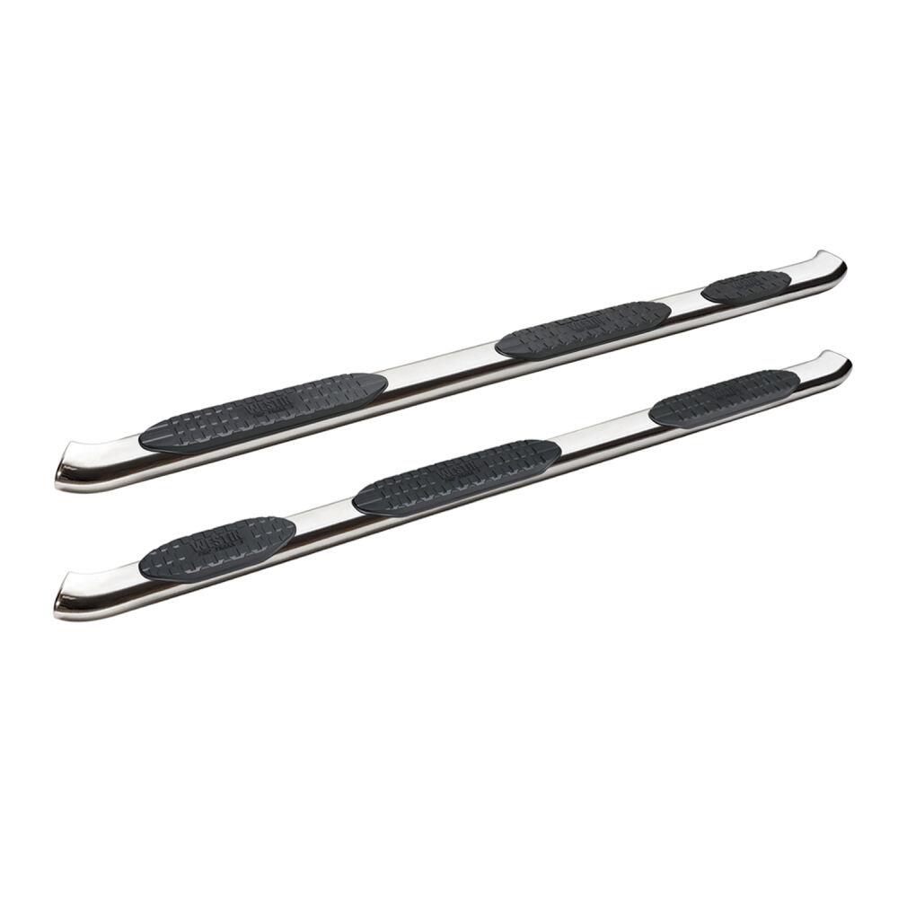 Product of Westin Automotive 21-534700 Polished Oval Nerf Bar - Truck Wheel To Wheel
