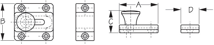Sea Dog 222380-1 Door Latch Lock||222380-1_1.Jpg||86||sdg2223801||2260406