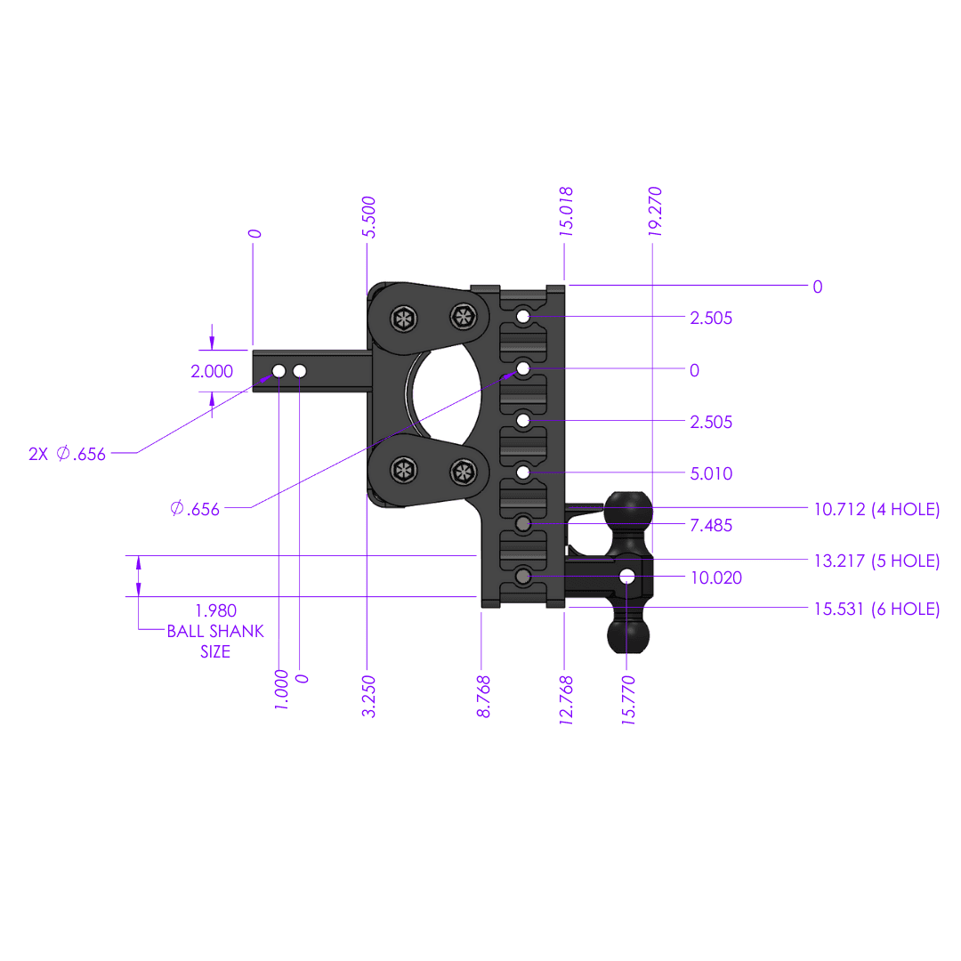 Gen-Y Hitch Gh-1226 Trailer Hitch Ball Mount||gh-1226_5.Png||90||gyhgh1226||1737401