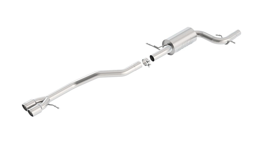 Product of Borla 140472 Touring Cat Back System Single Exhaust System Kit