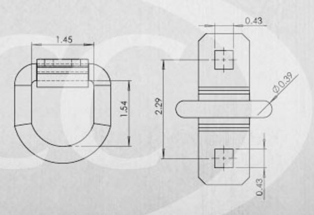 Pacific Cargo Dr-5m D-Ring||dr-5m-1.Jpg||86||p6adr5m||947746