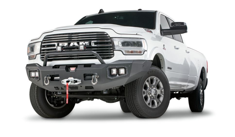 Product of Warn 104256 Ascent Steel Textured Bumper