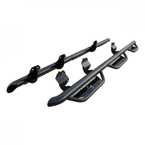 Product of Ranch Hand RSF17DC8B6S Nerf Bar - Truck Wheel To Wheel