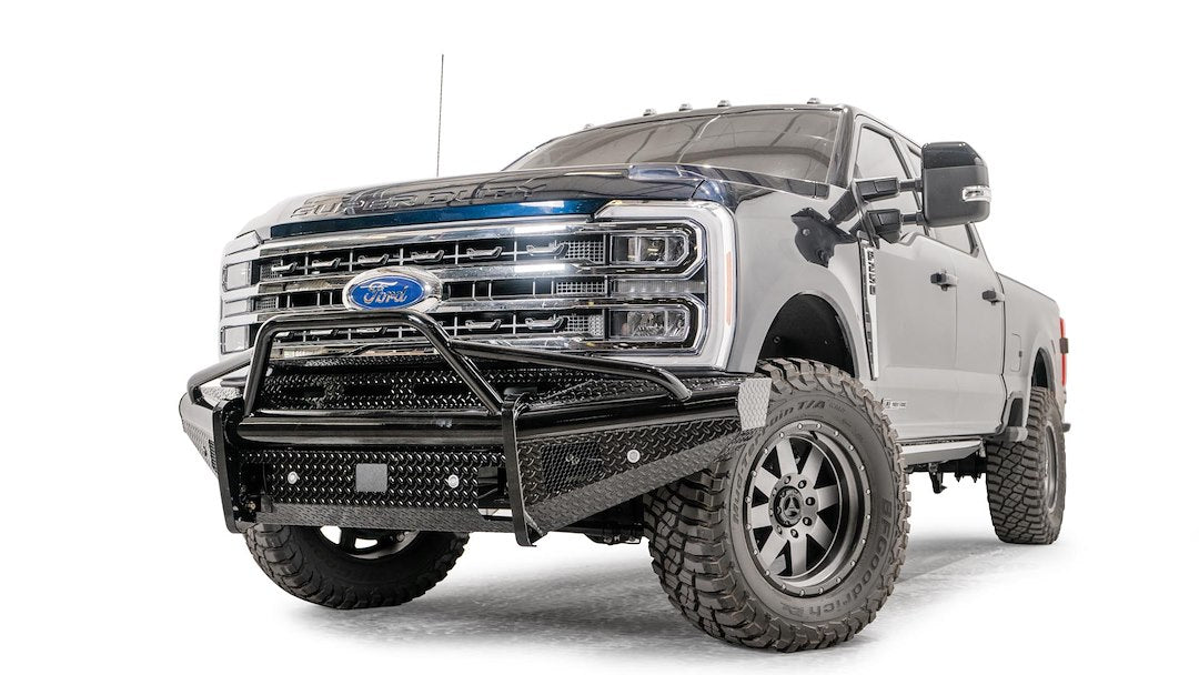 Product of Fab Fours FS23-S5962-1 Black Steel Steel Gloss Powder Coated Bumper